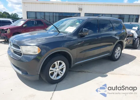 2011 Dodge Durango Crew from USA, damaged, VIN 1D4RD4GG4BC730052